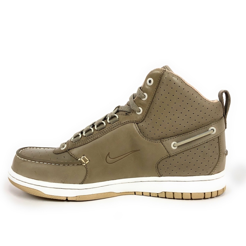 Nike Mad Jibe Mid Khaki Retro Shoes 371183-200 - Picture 3 of 8